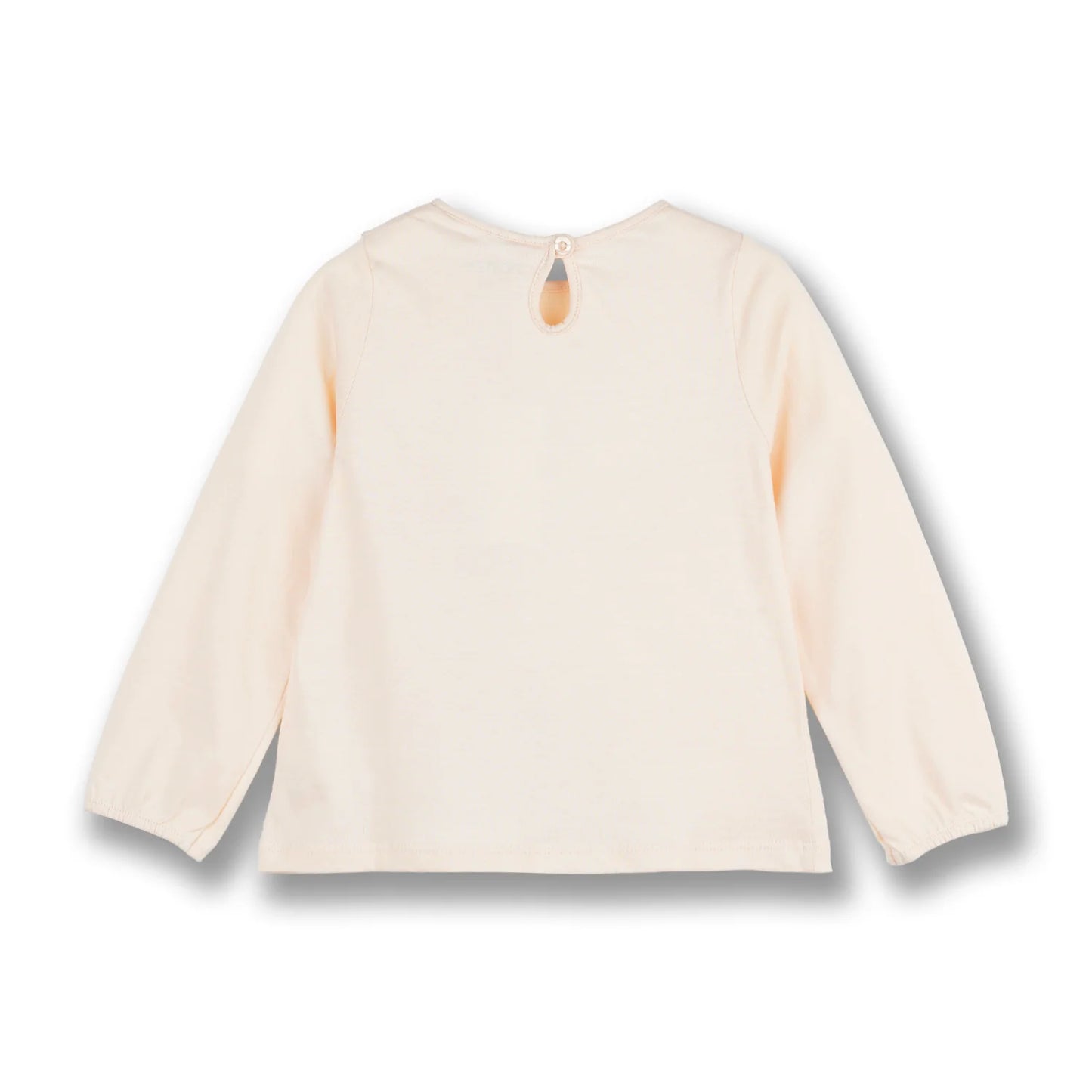 Poney Girls Cream Herd of Cheery Deer Long Sleeve Top