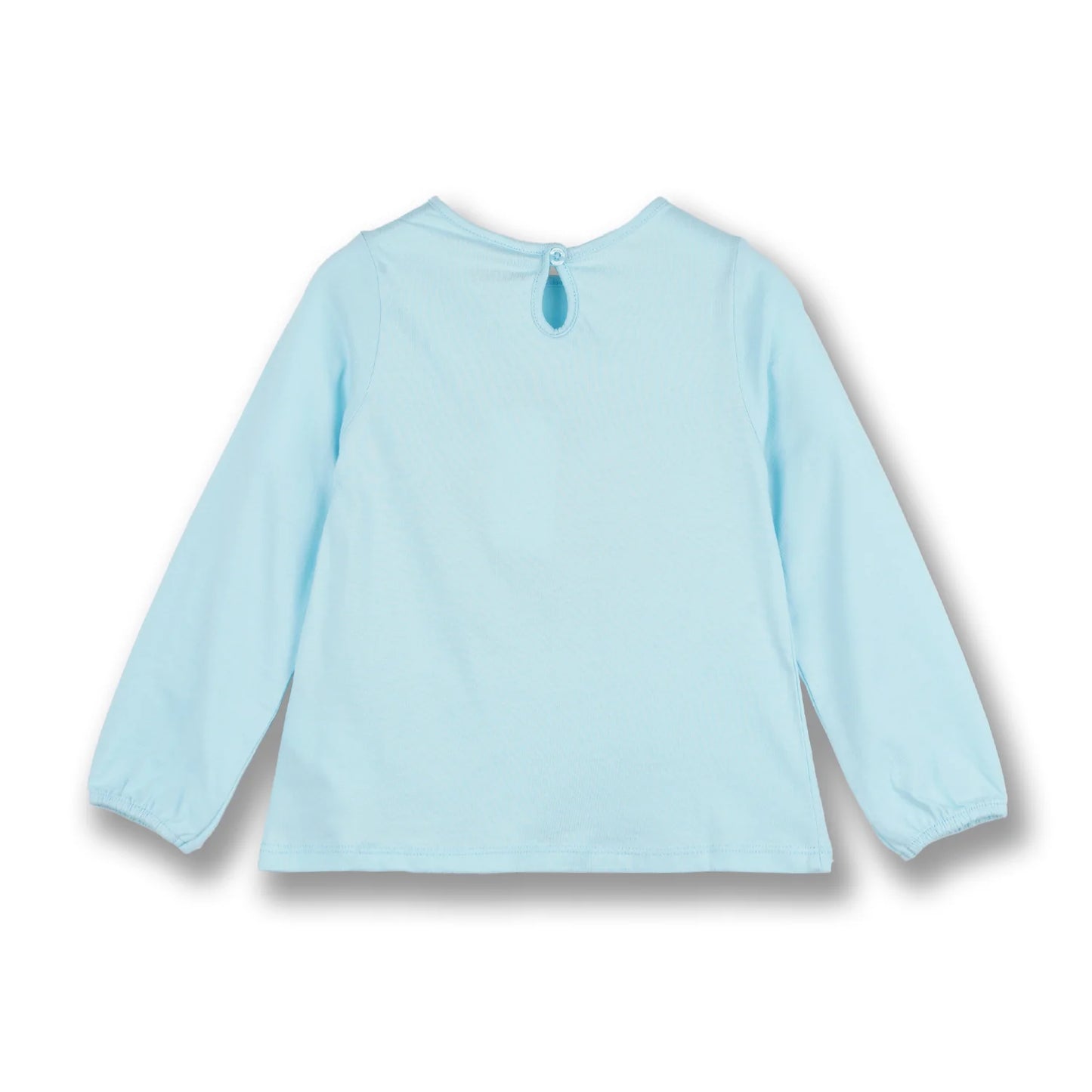 Poney Girls Lt.Blue Stay Groovy with Poney Long Sleeve Top