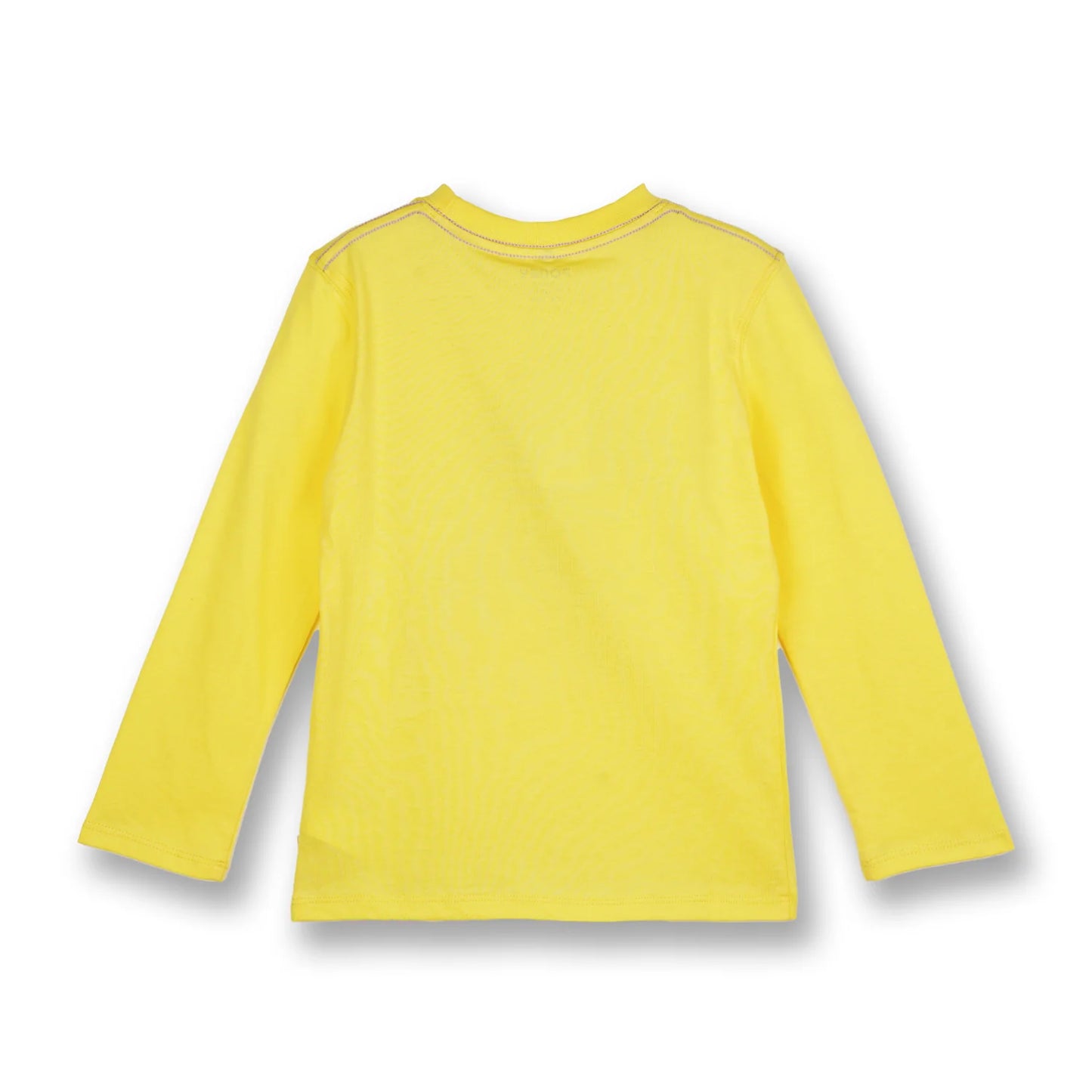 Poney Boys Yellow Beach Trip With Mr.Shark Long Sleeve Tee