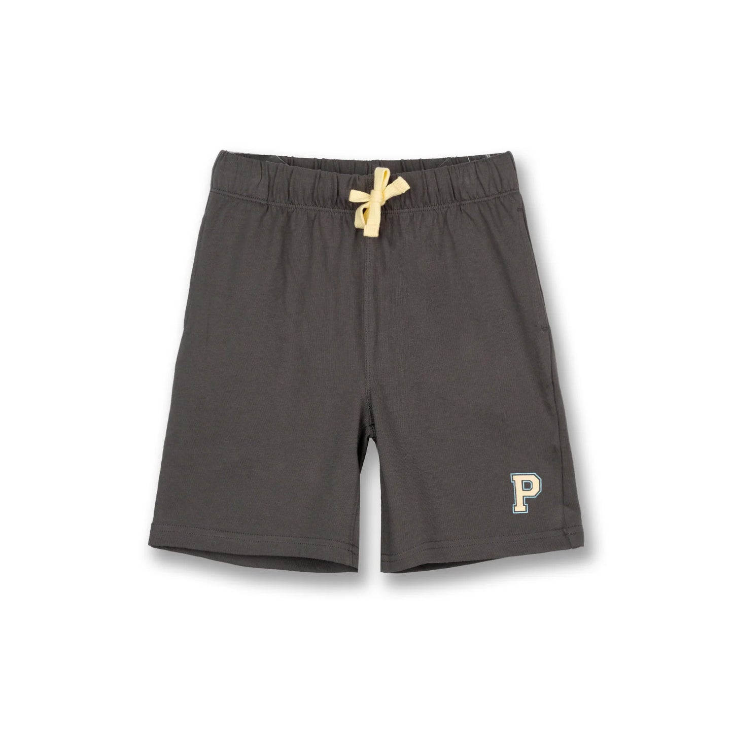 Poney Boys Dark Grey Basic Logo Bermuda