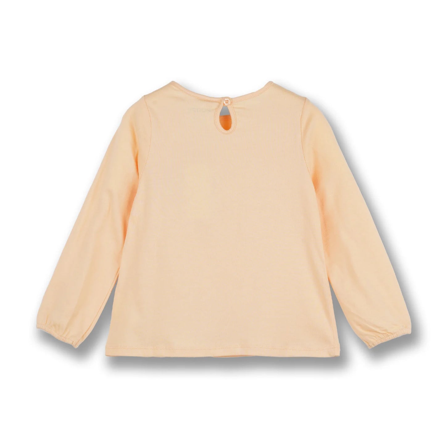Poney Girls Orange Funshiney Mountain Long Sleeve Top