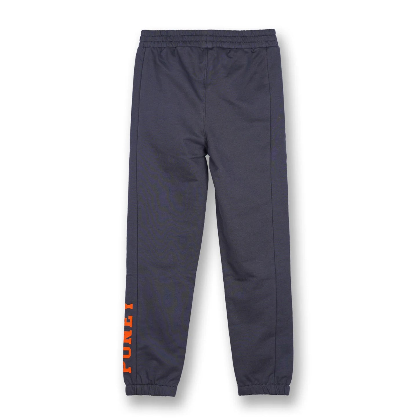 Poney Boys Grey Side Print Logo Cut & Sew Jogger