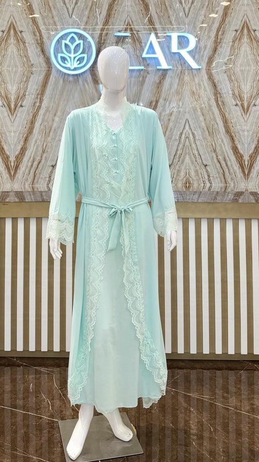 2PC. SET JALABIYA 42330 Mint