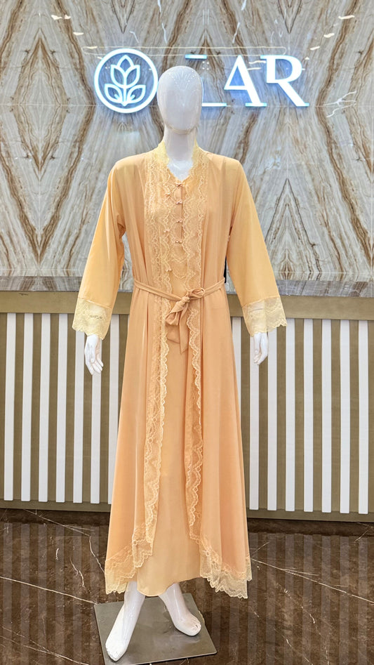 2PC. SET JALABIYA 42330 ORANGE