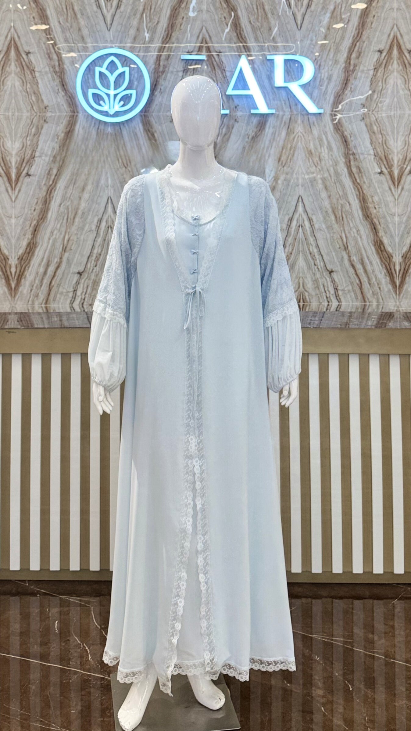 2PC. SET JALABIYA 42333 B.Blue