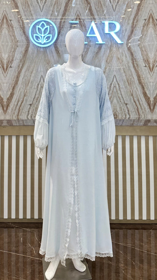 2PC. SET JALABIYA 42333 B.Blue